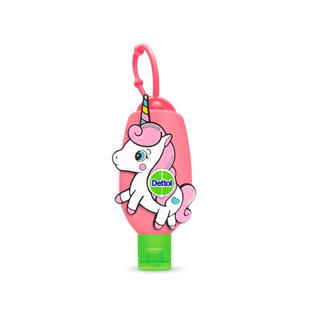 dettol original instant hand sanitizer bag tag 50ml unicorn