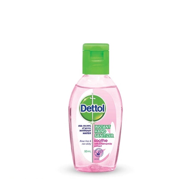 dettol soothe instant hand sanitizer 50ml dettol soothe instant hand sanitizer 50ml