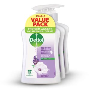 dettol antibacterial sensitive liquid hand wash