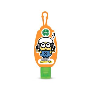 dettol original instant hand sanitizer bag tag 50ml music minion