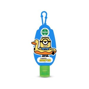 dettol refresh instant hand sanitizer bag tag 50ml float minion