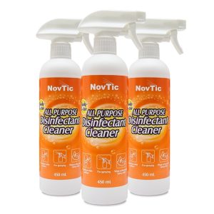 novtic all purpose ready to use disinfectant cleaner 450ml
