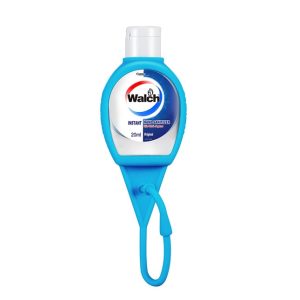 walch instant hand sanitizer 20ml bag tag blue