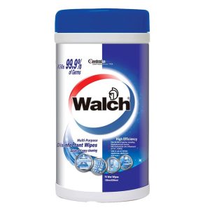 walch multi purpose disinfectant wet wipes high efficiency 75s